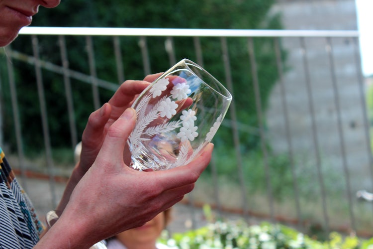 Colle val d'Elsa: Crystal Glass demonstration