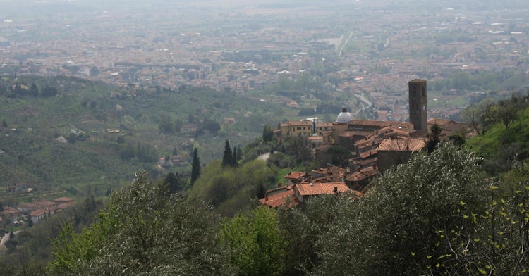 Valdinievole, the valley of Montecatini